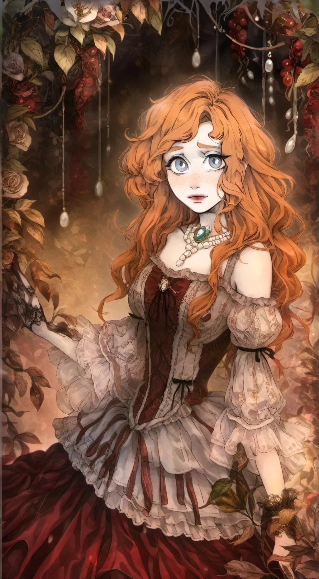 ai character: Rubie background