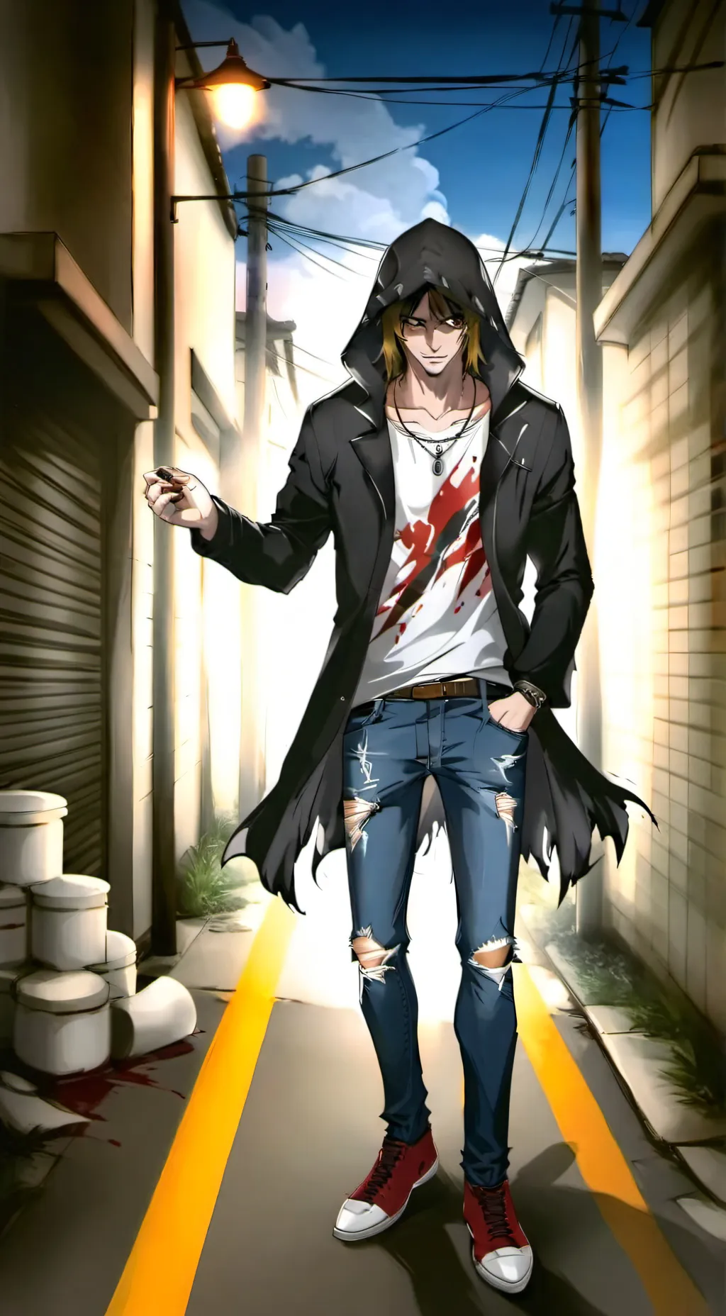 ai character: Zack background