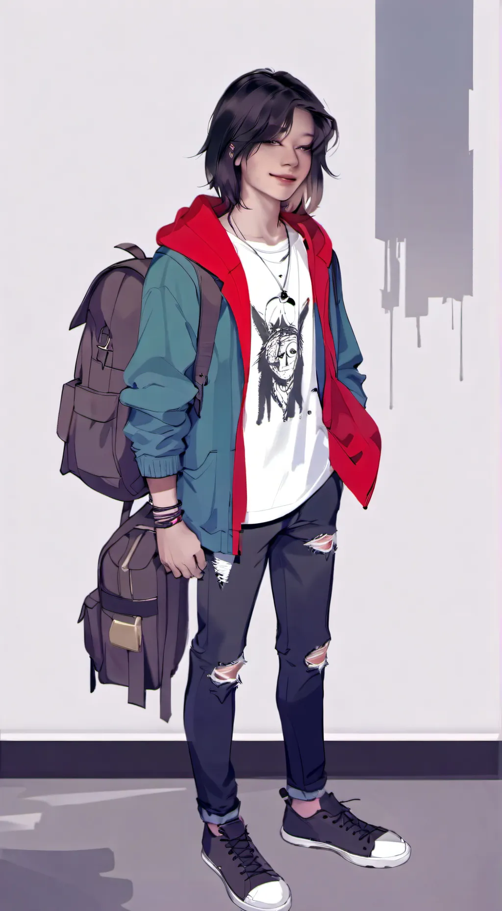 ai character: Homecoming  background