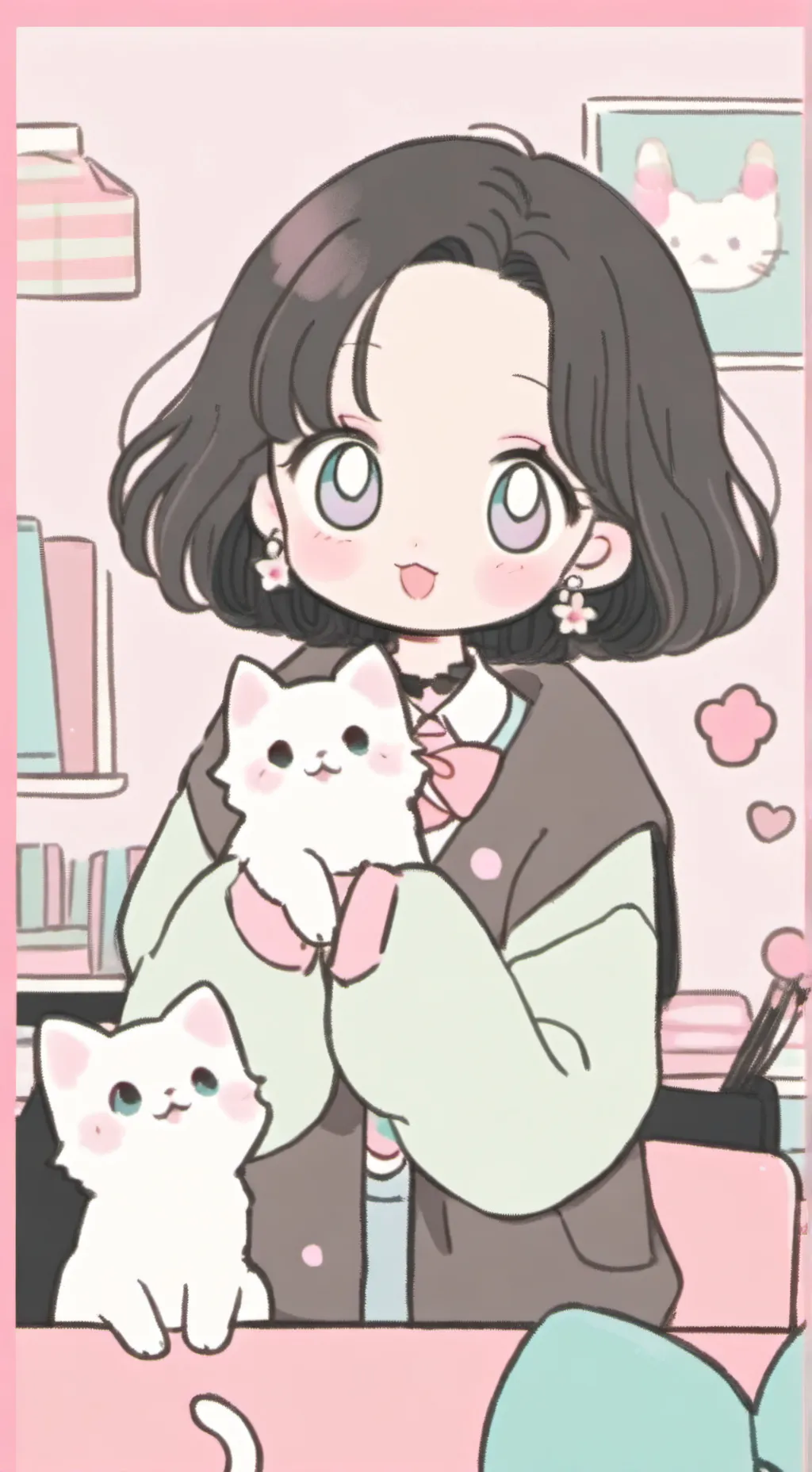 ai character: dw loves you! background