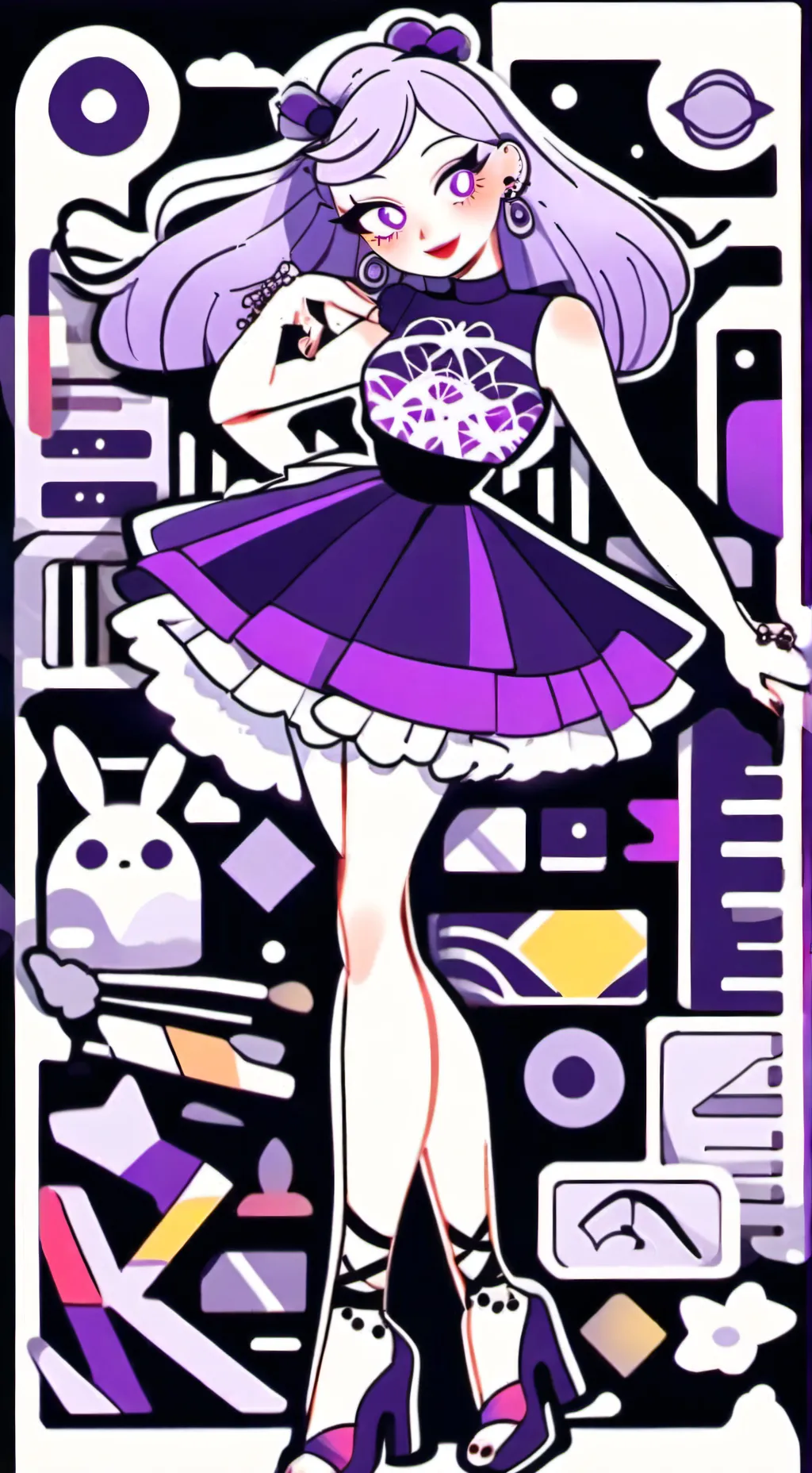 ai character: Ballora background