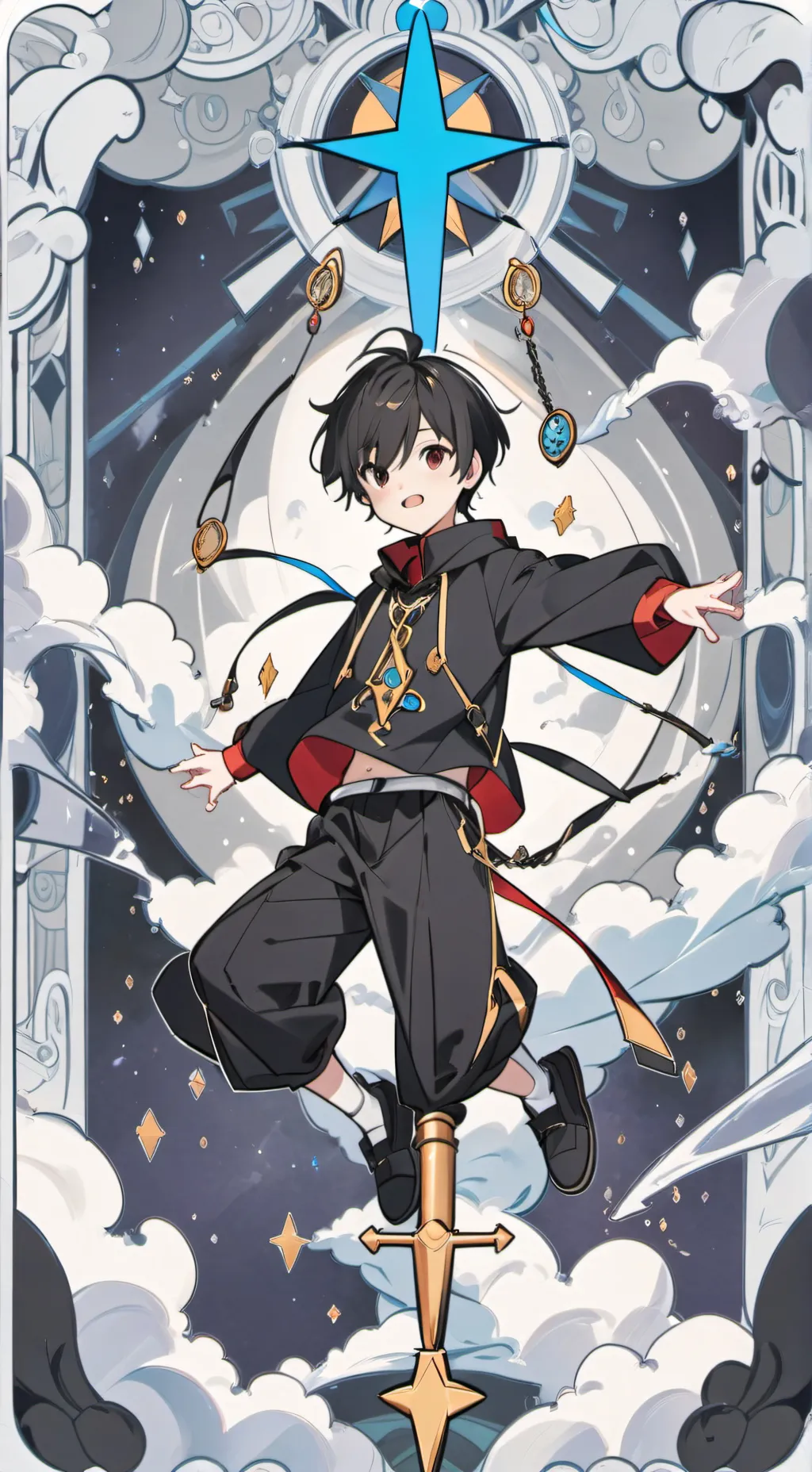 ai character: Danito Kamahashi background