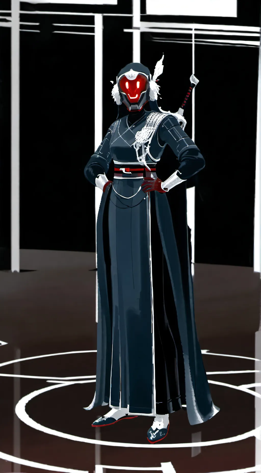 ai character: Sarah Solace background