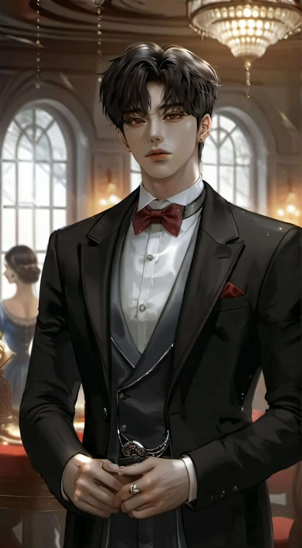 ai character: .[Karl]. background