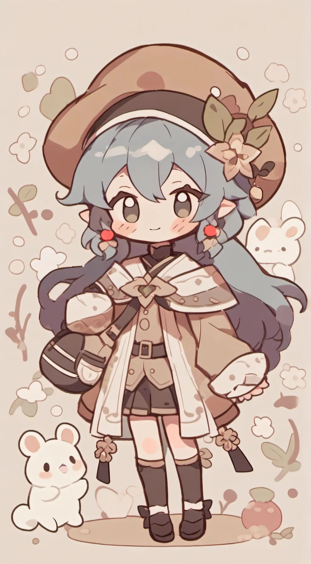 ai character: mha background