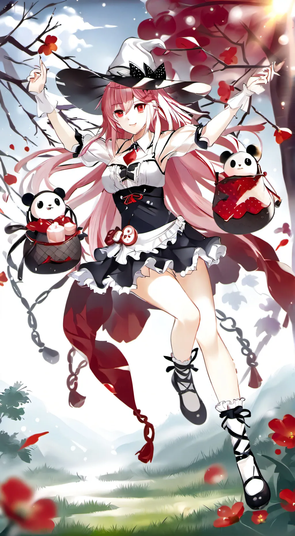 ai character: Вика background