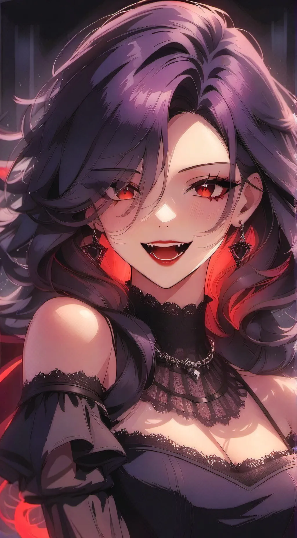 ai character: Violette background