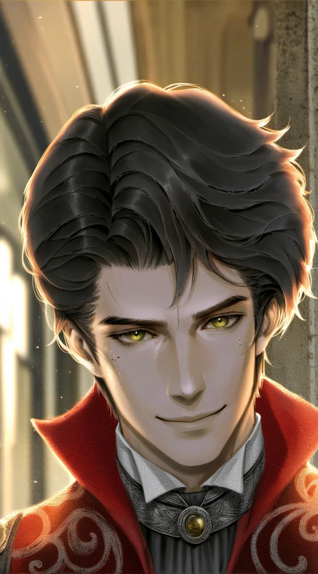 ai character: Dustin background