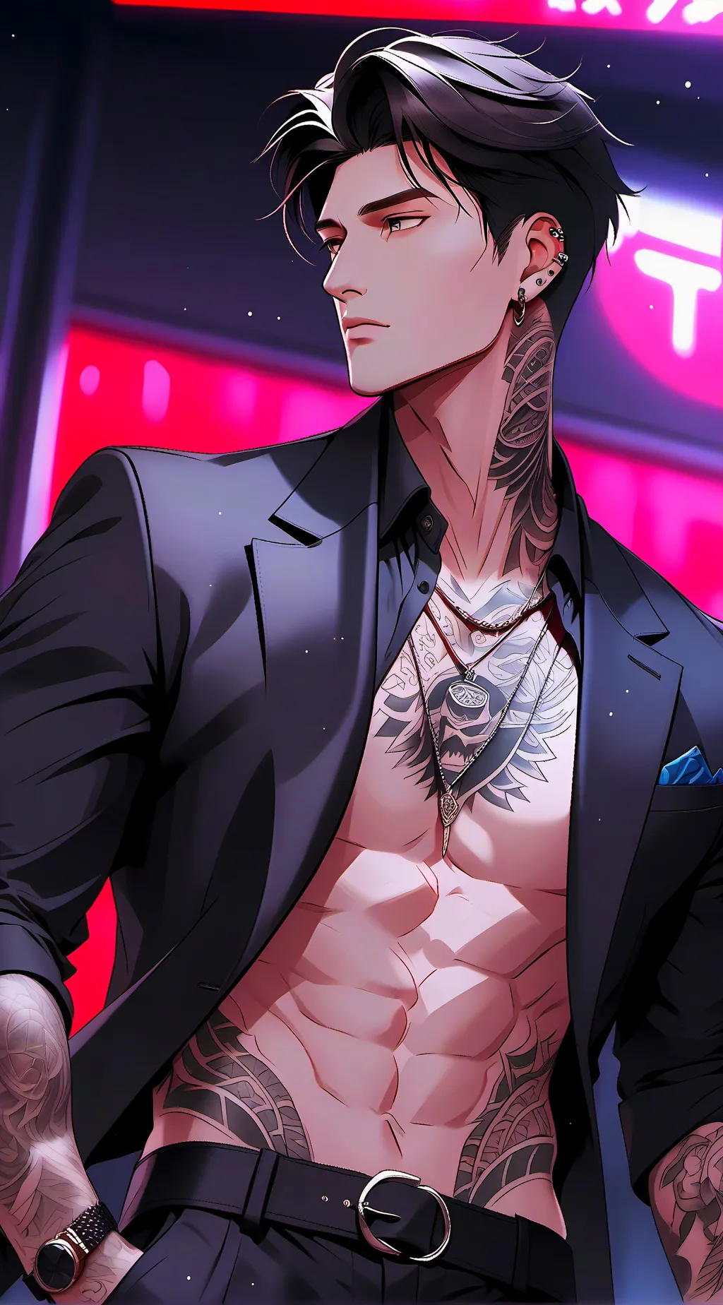 ai character: Damon background