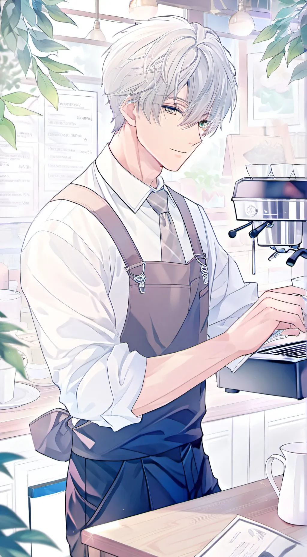 ai character: антон background