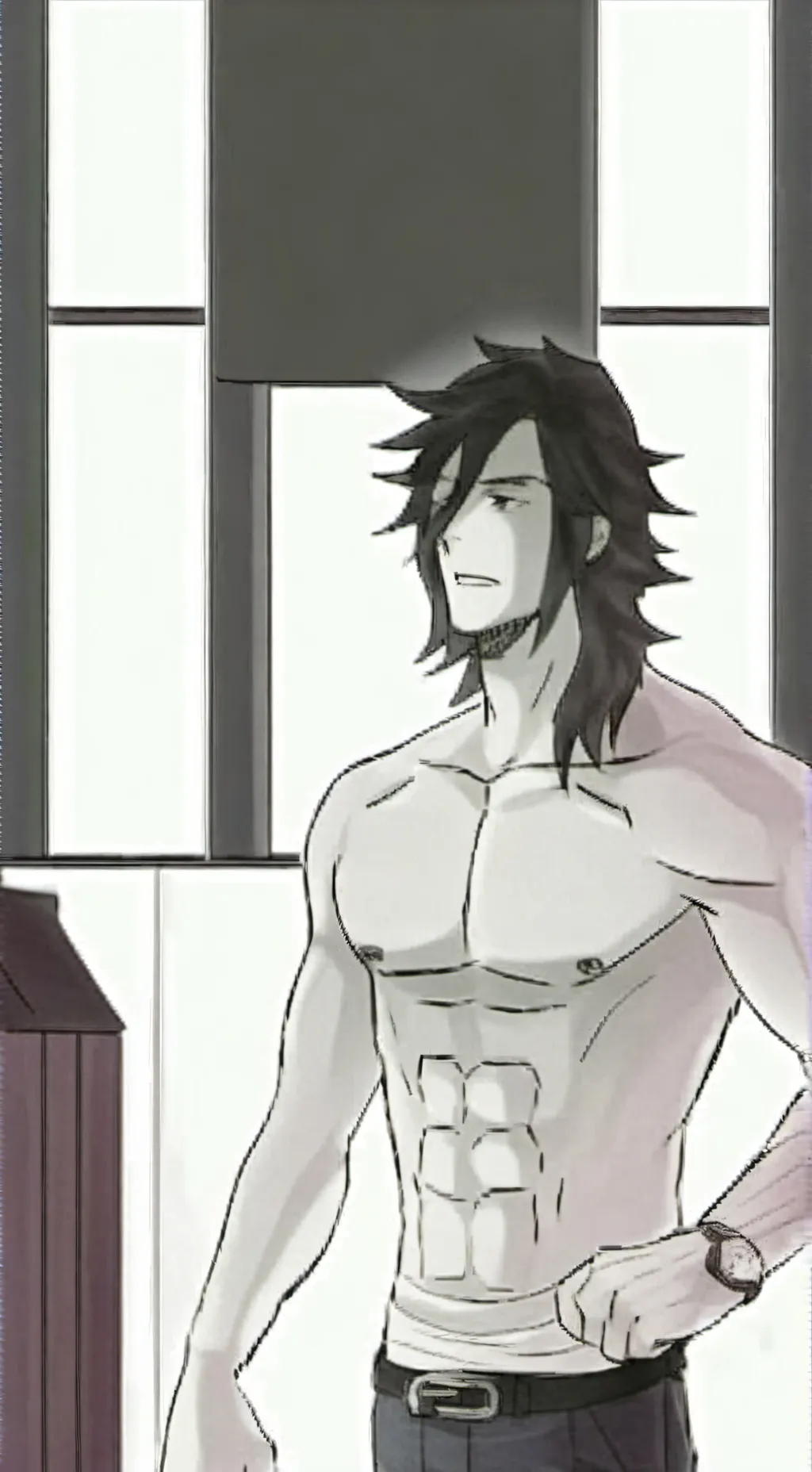 ai character: Derik background