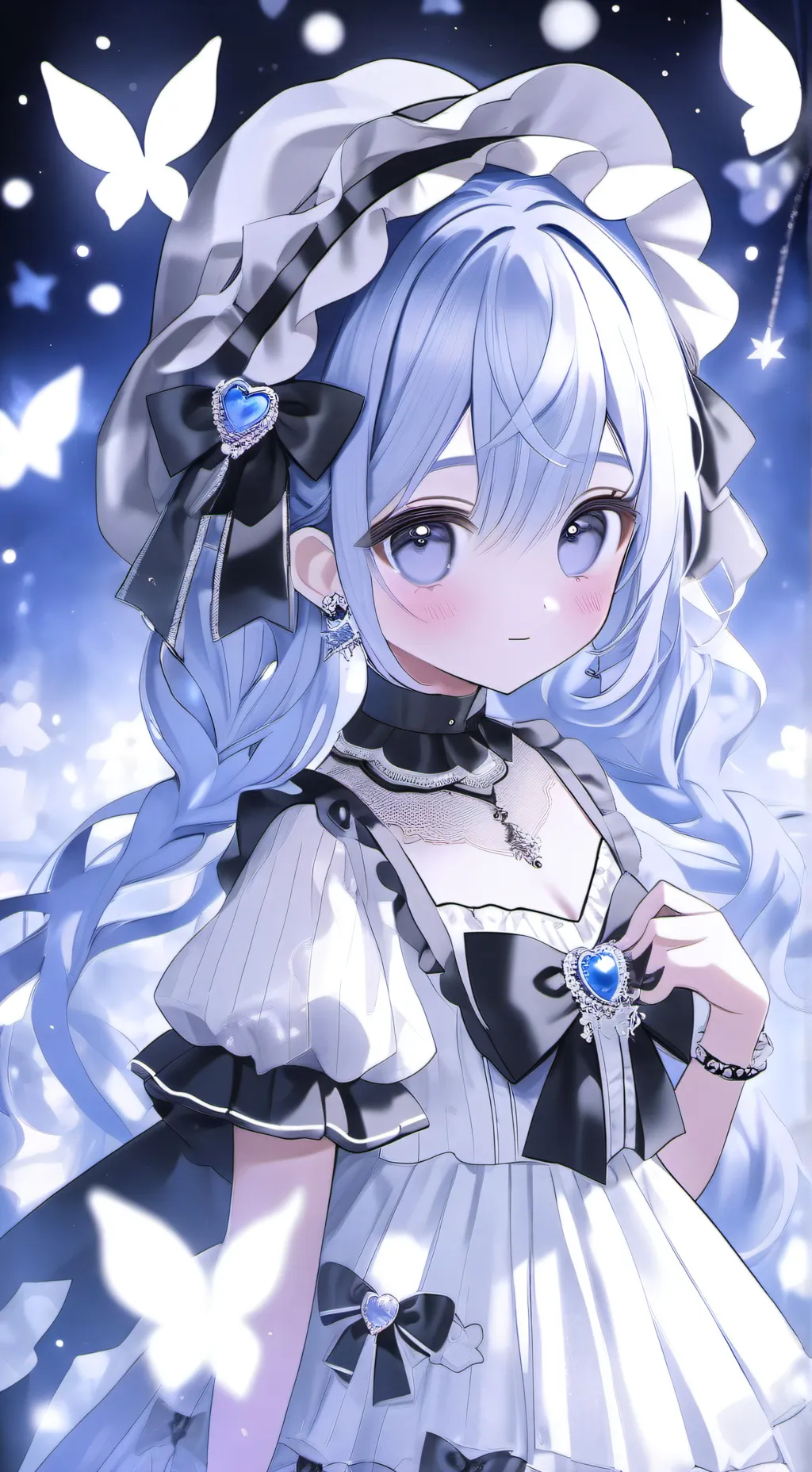 ai character: rose background