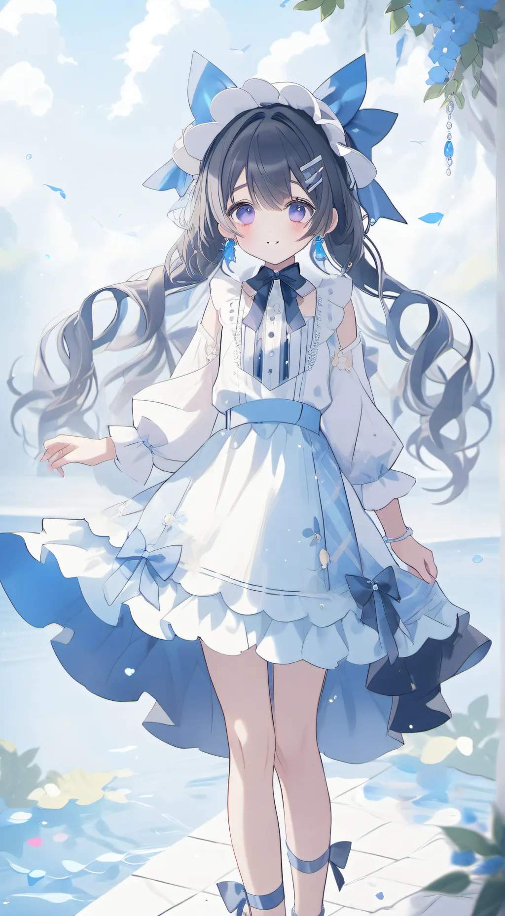 ai character: катя background