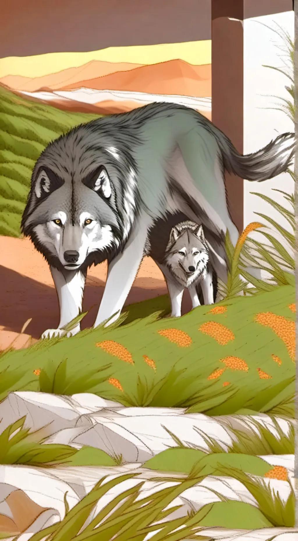 Talkie AI - Chat with lobo pequeño 