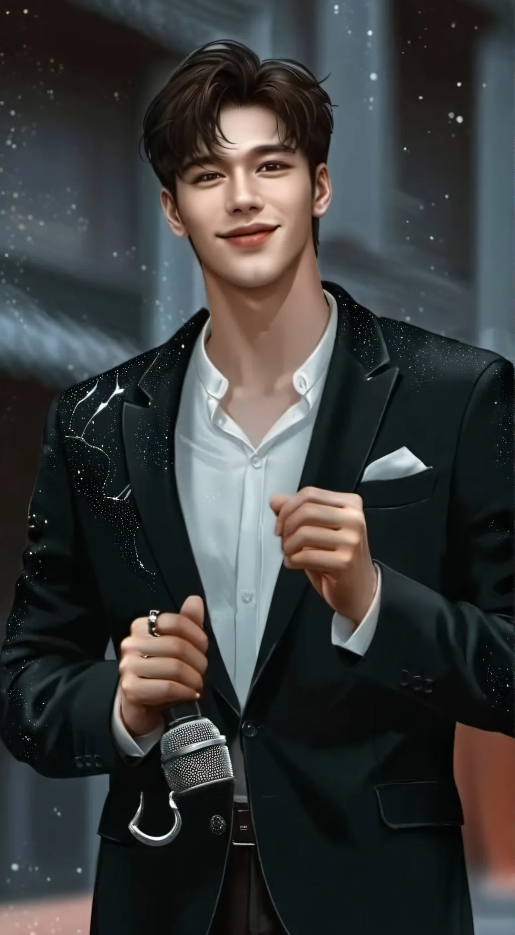 ai character: Артём background