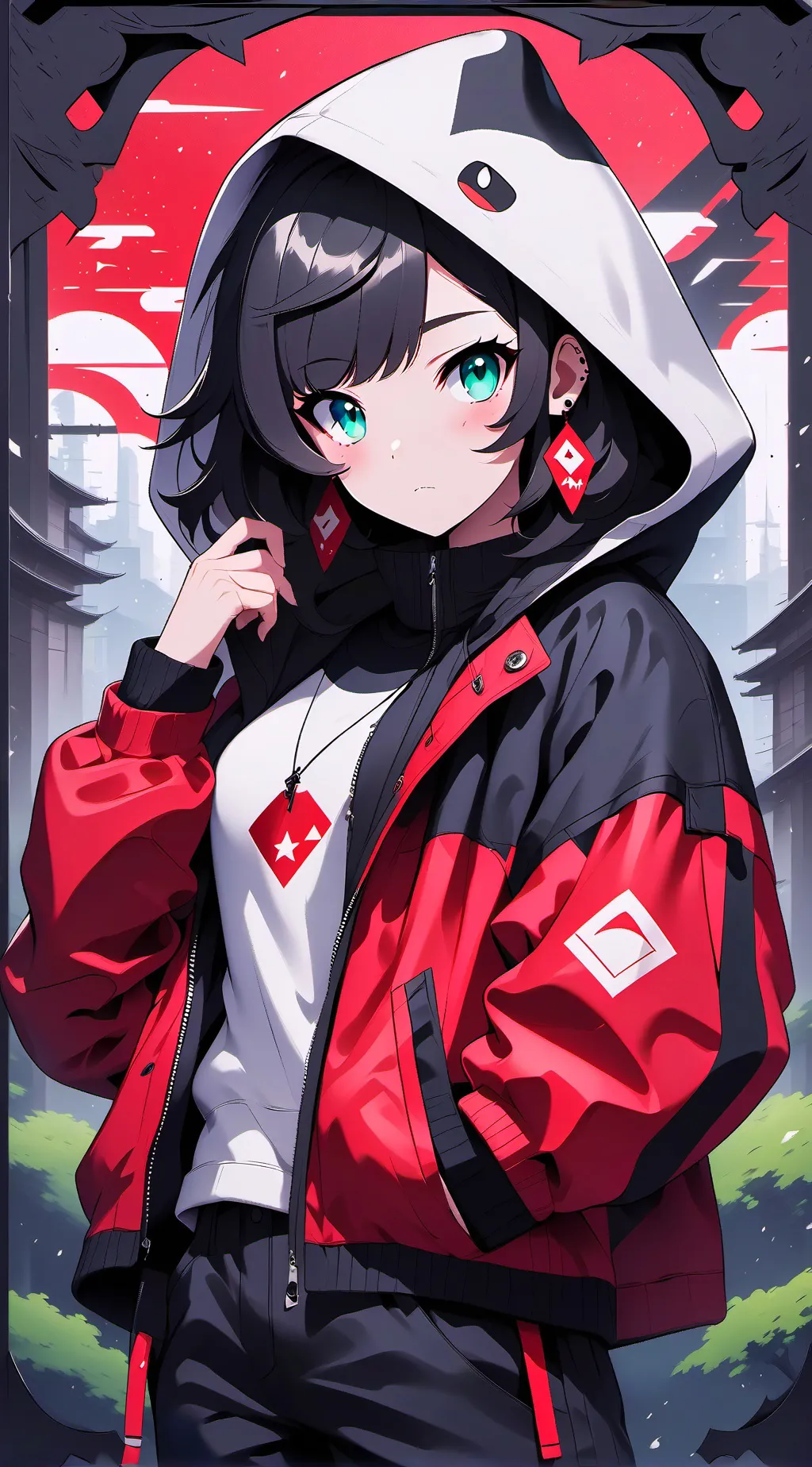 ai character: Poorly y/n+ pouges background