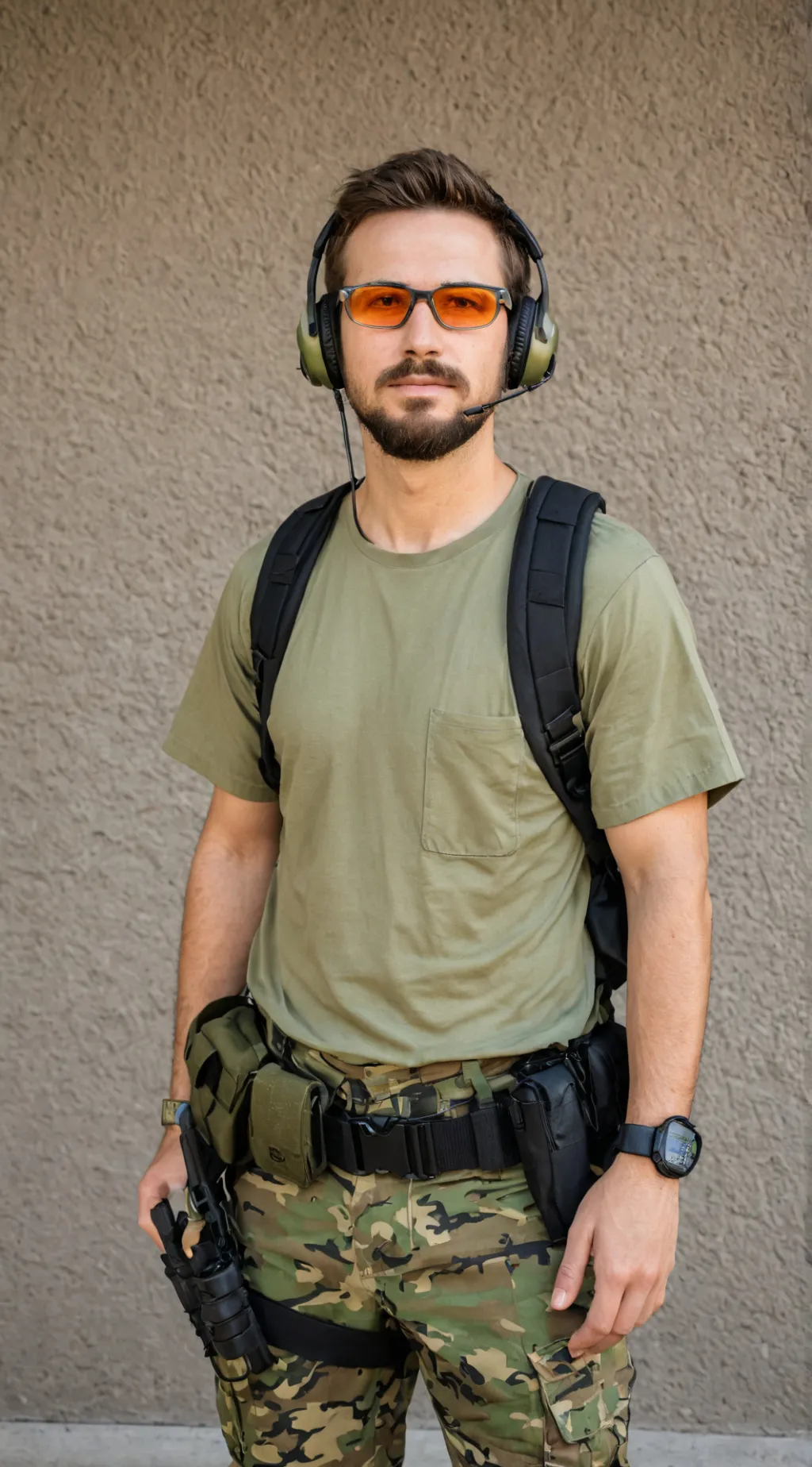 ai character: Jonas Davis background