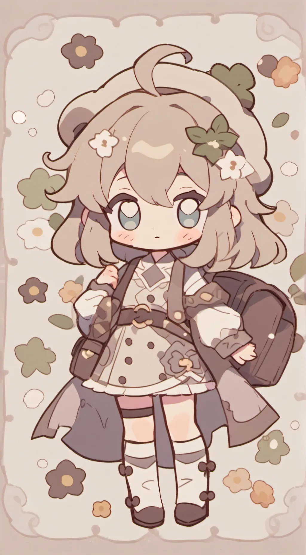 ai character: Sprunki girls  background