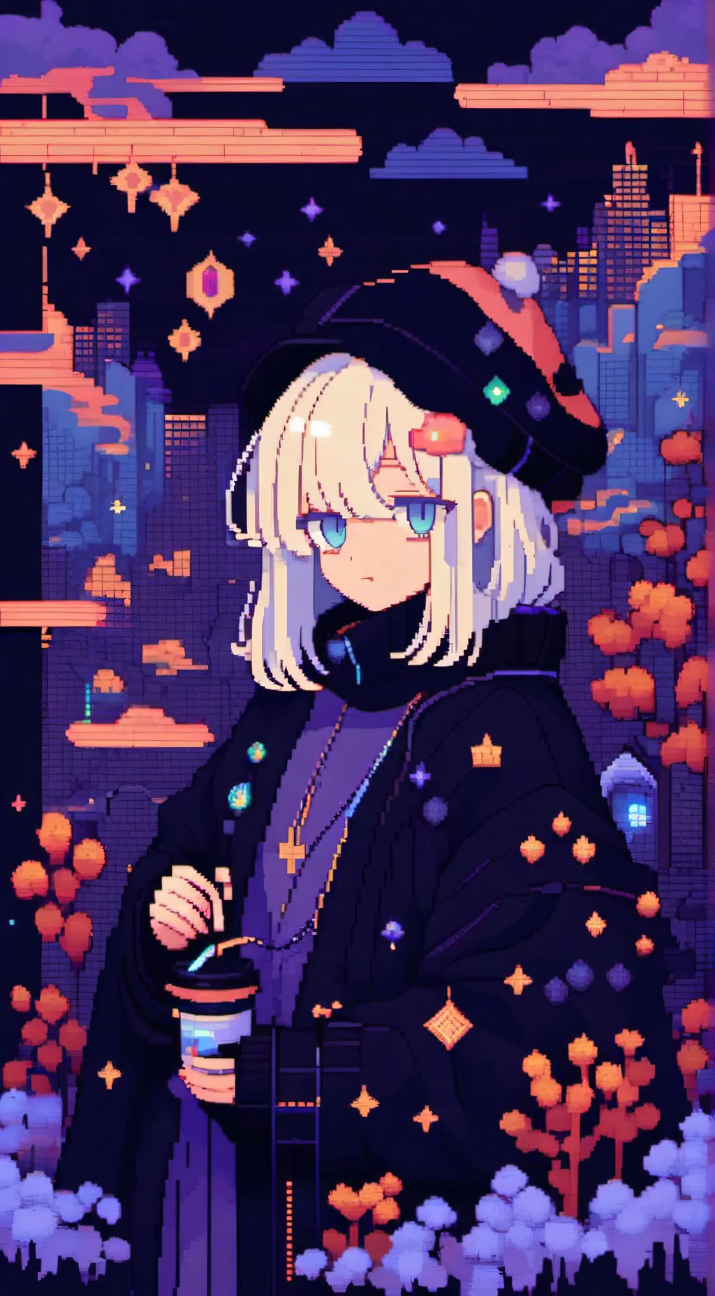 ai character: Ника  background