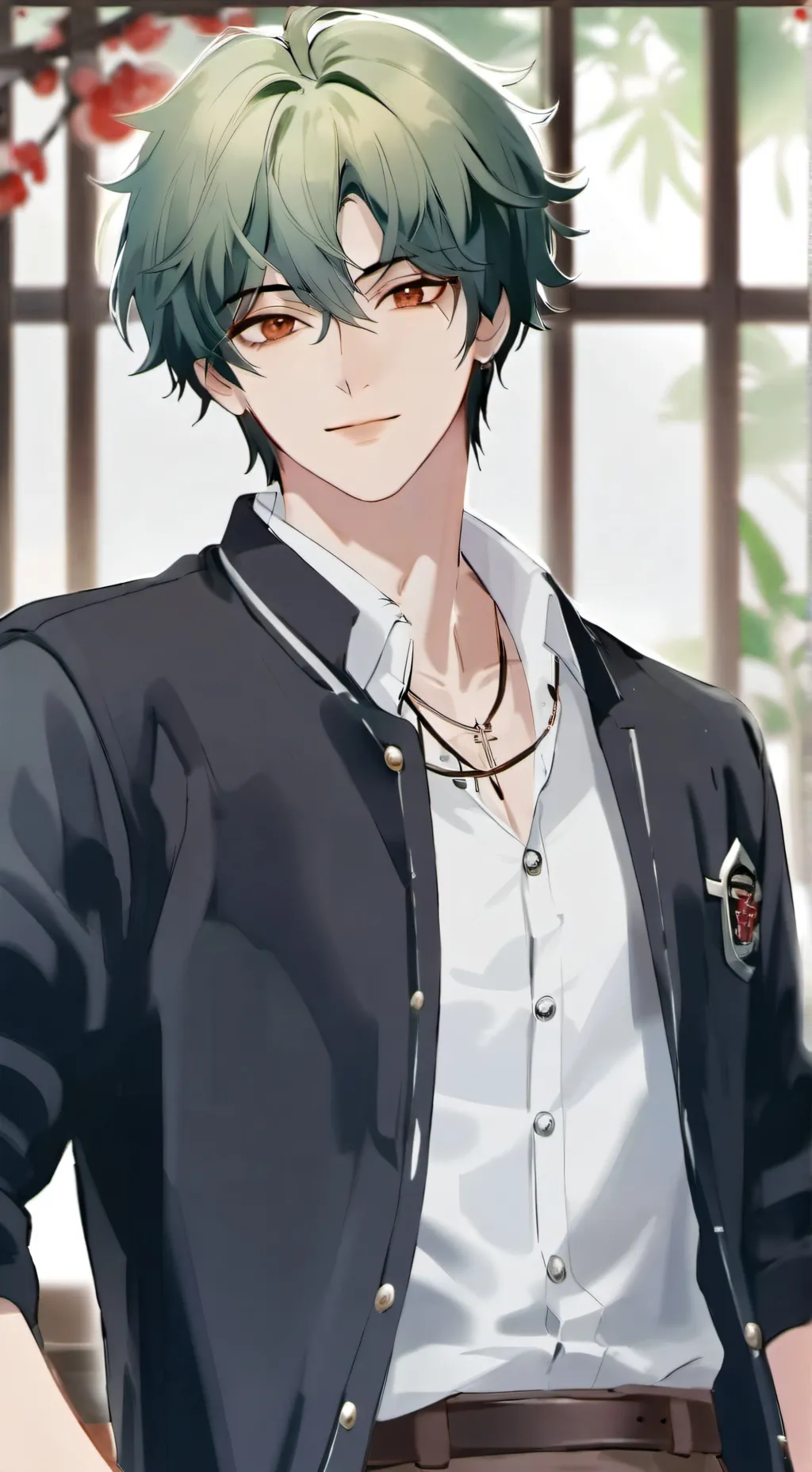 ai character: Zhang wei  background