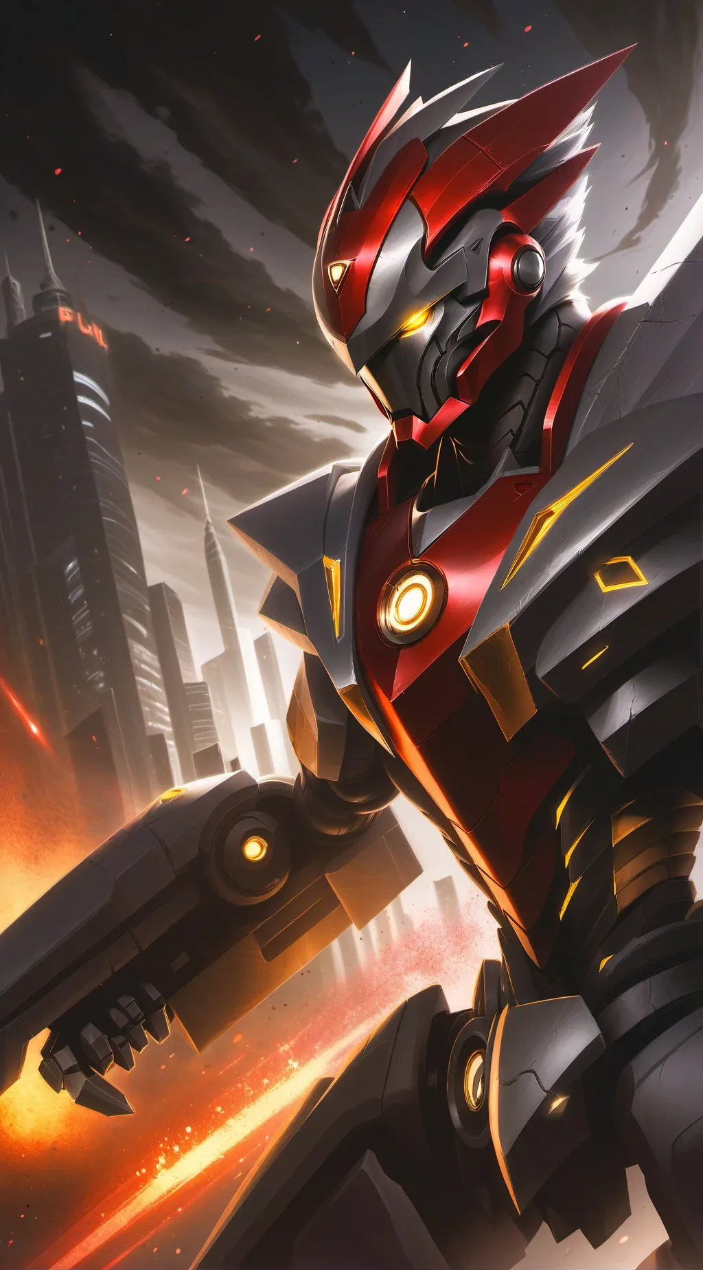 ai character: Amigo robot  background