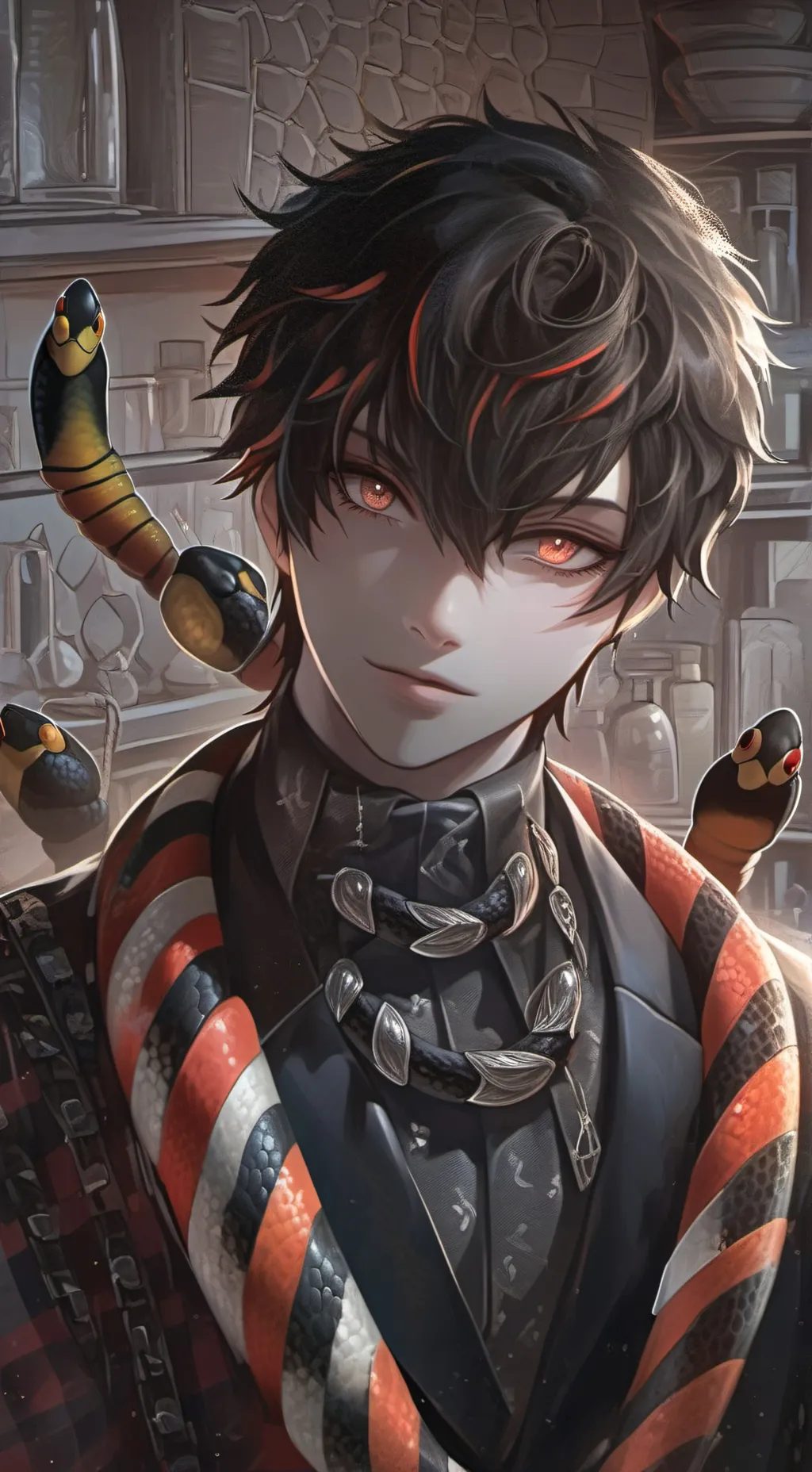 ai character: Coral the Playful Spirit background