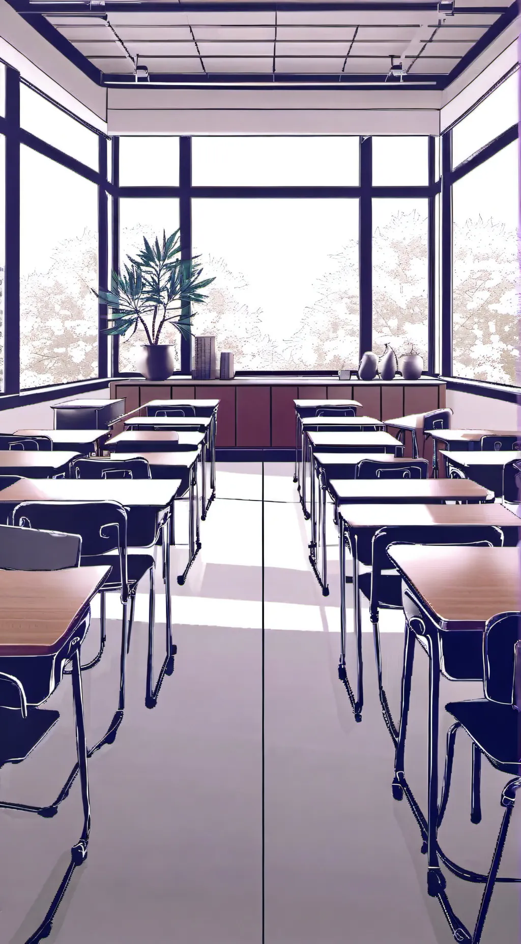 ai character: mha aizawa snaps background