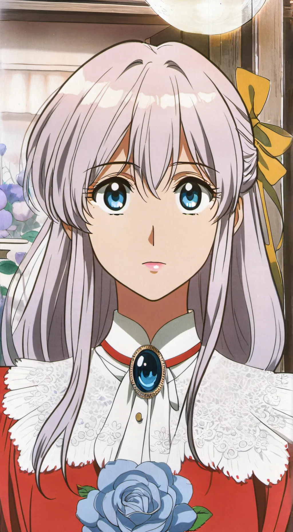 ai character: Luna background