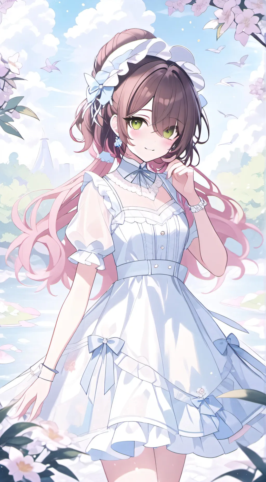 ai character: Silvia  background