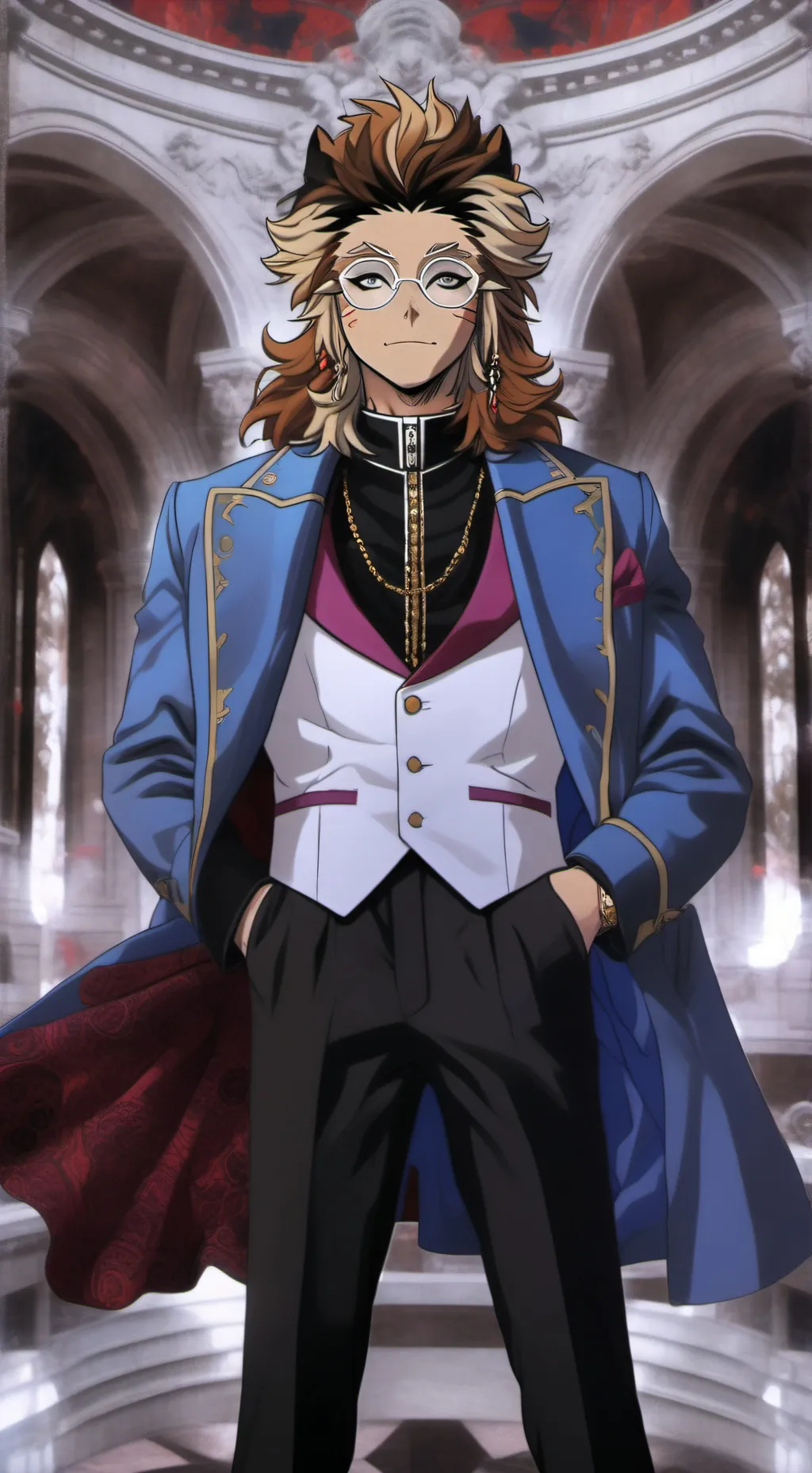 ai character: alcainz Z  background