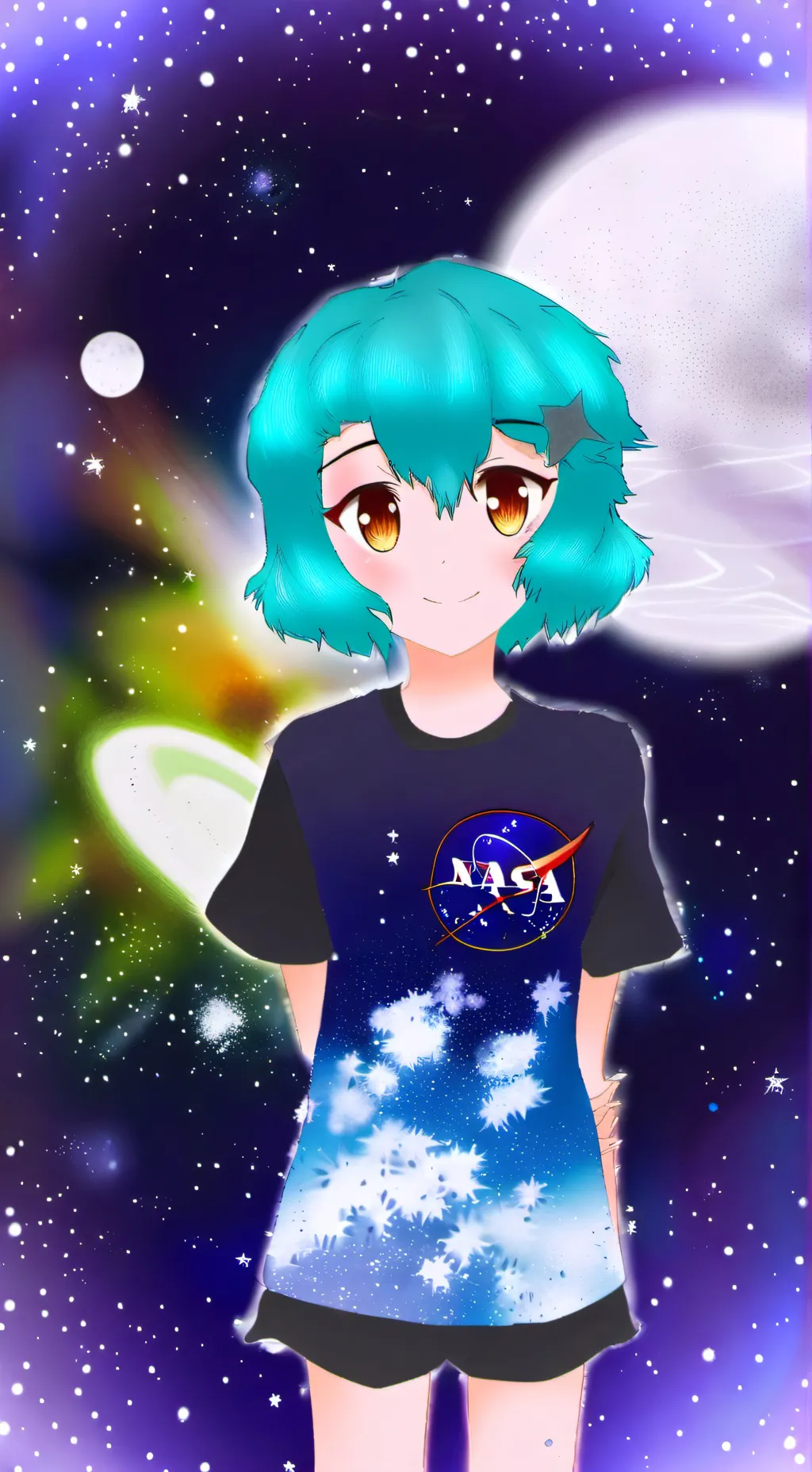 ai character: earth-chan background
