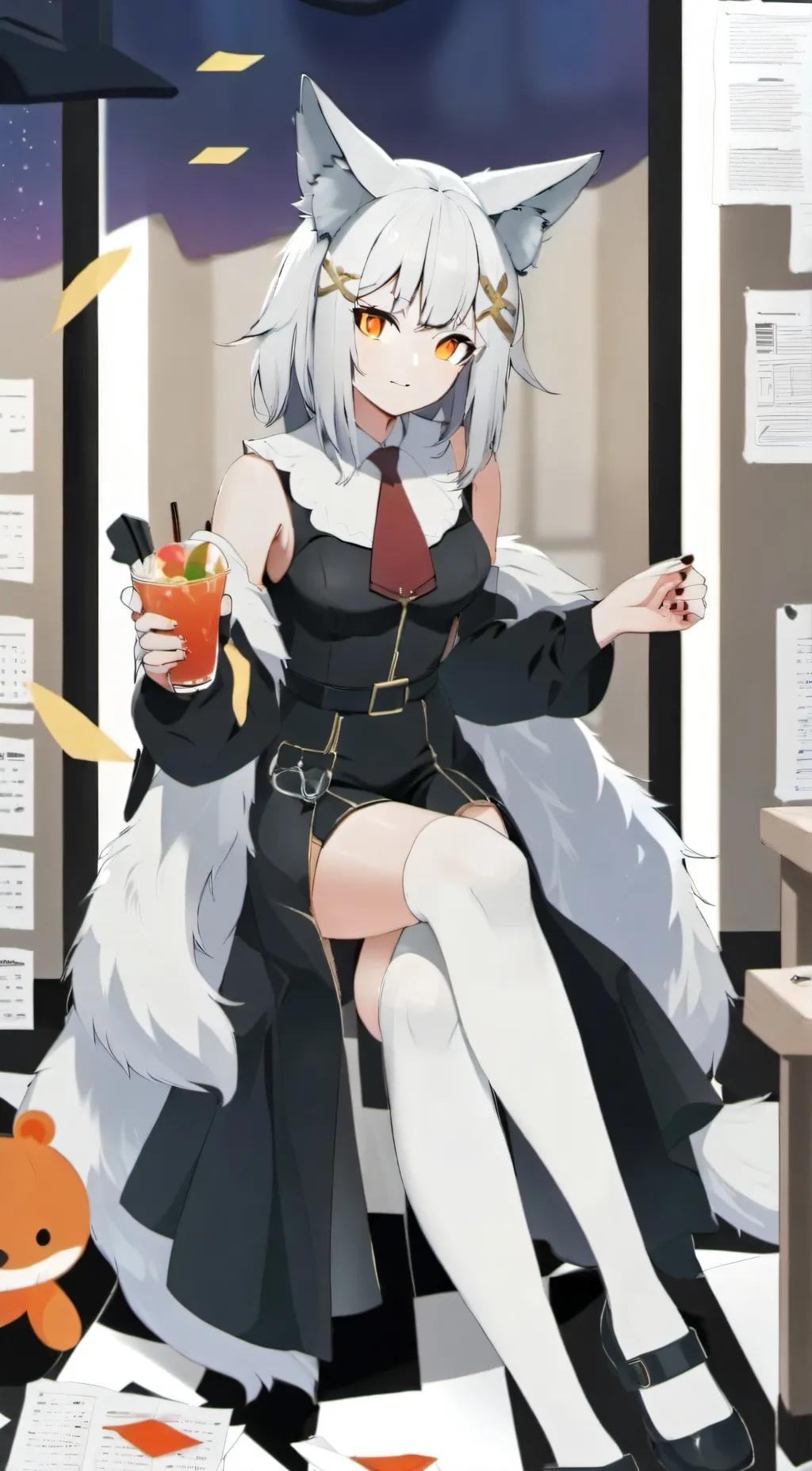 ai character: Lucy background