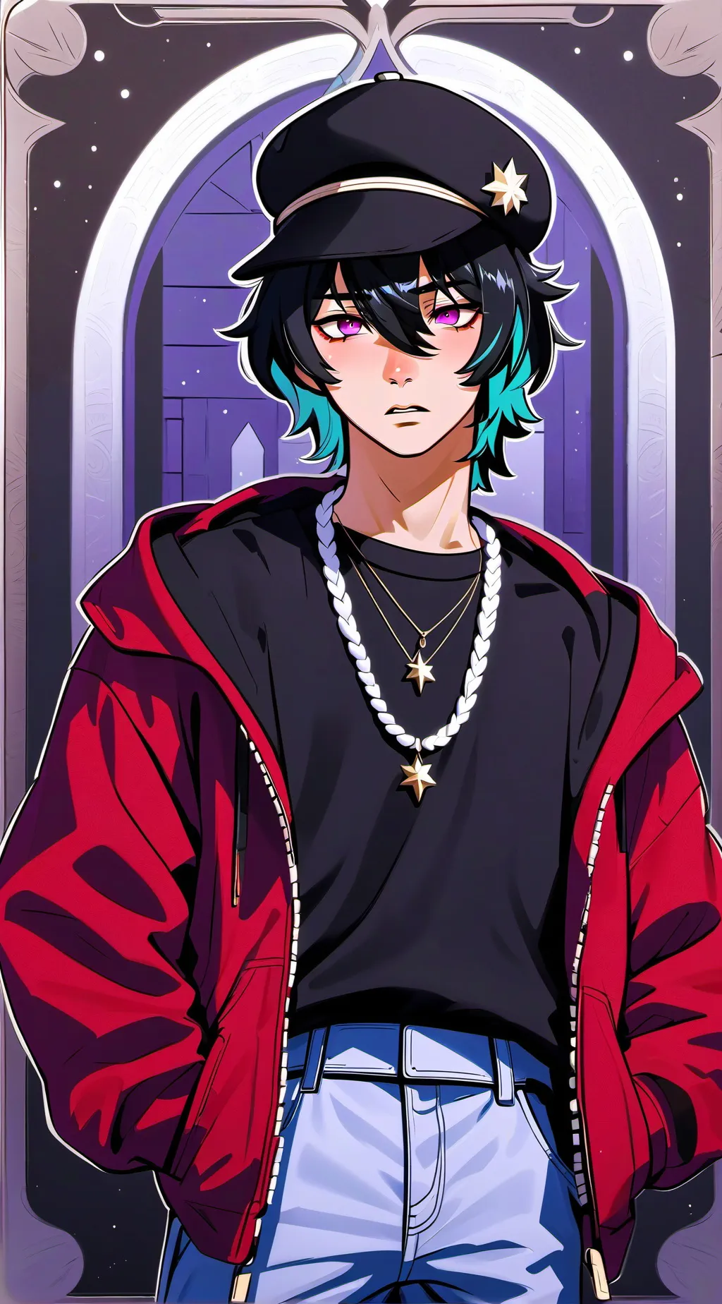 ai character: Alex🫦 background