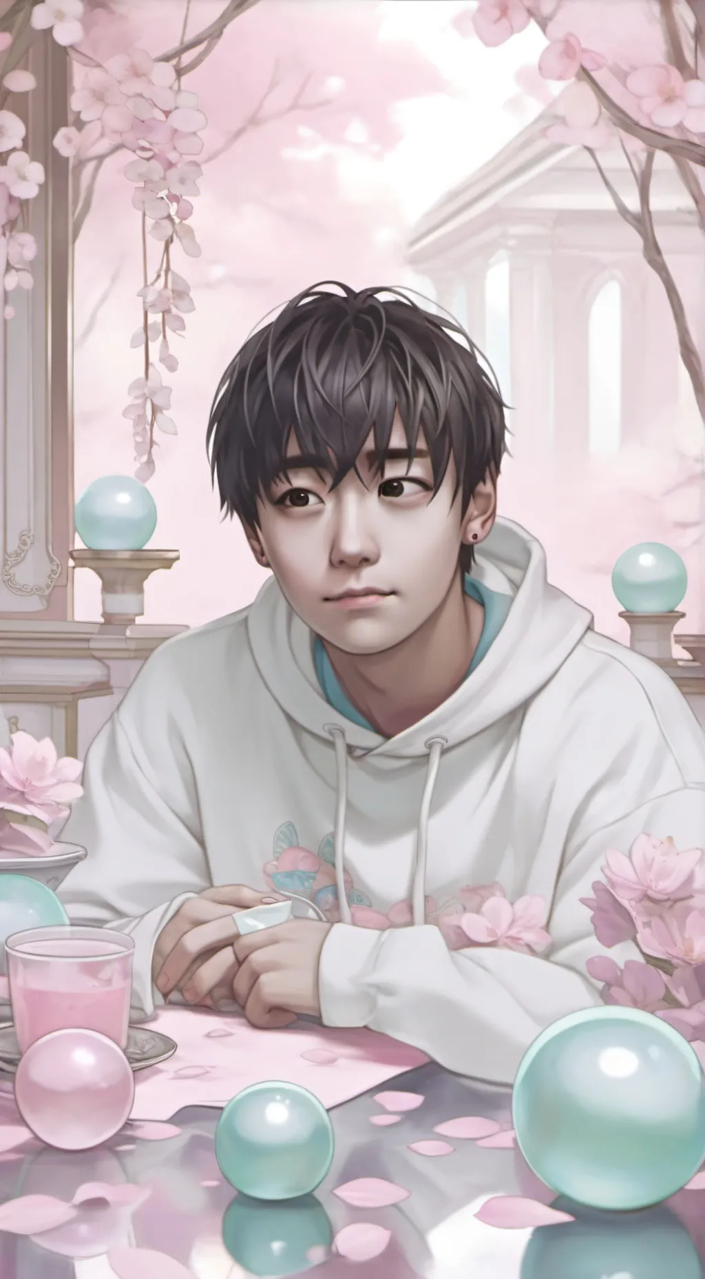 ai character: Minsu from sq background