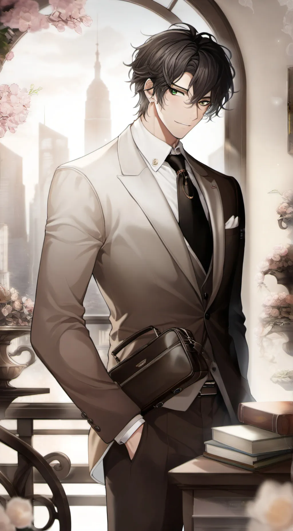 ai character: Jason  background