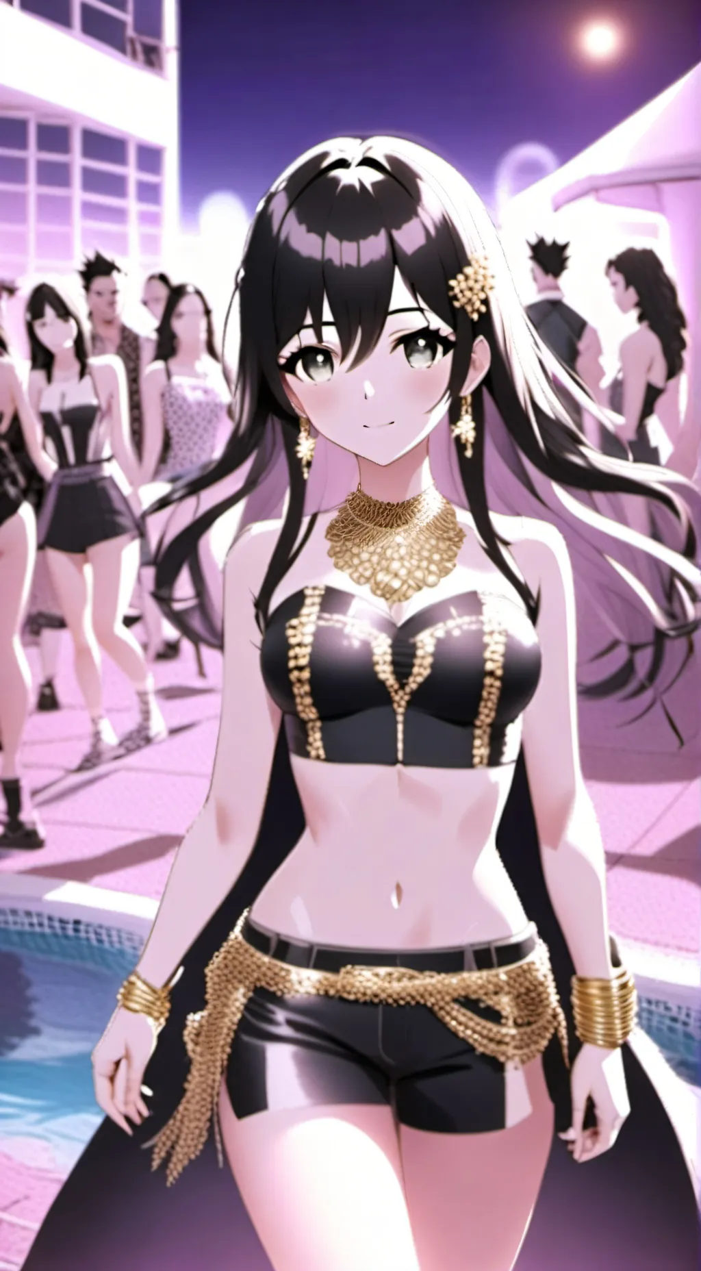 ai character: Alison Hepburn 🖤💛🖤 background