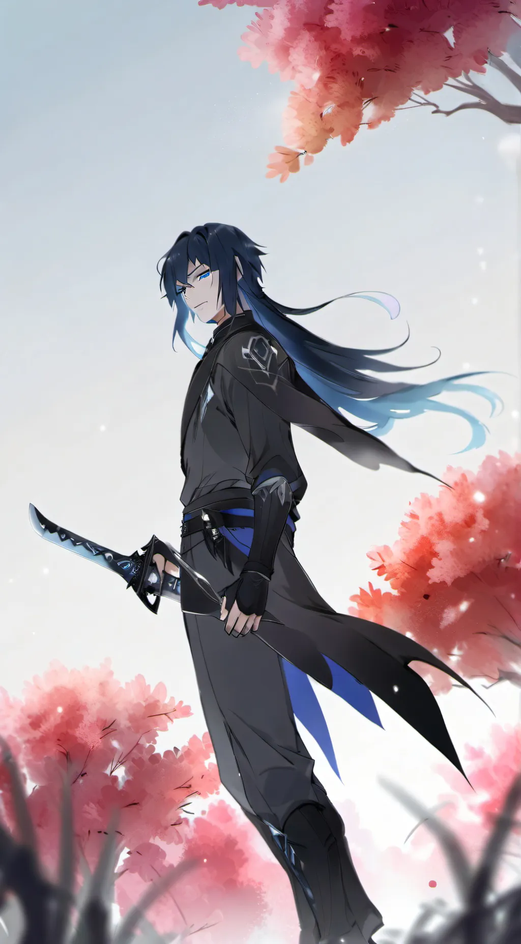 ai character: muichiro tokito  background