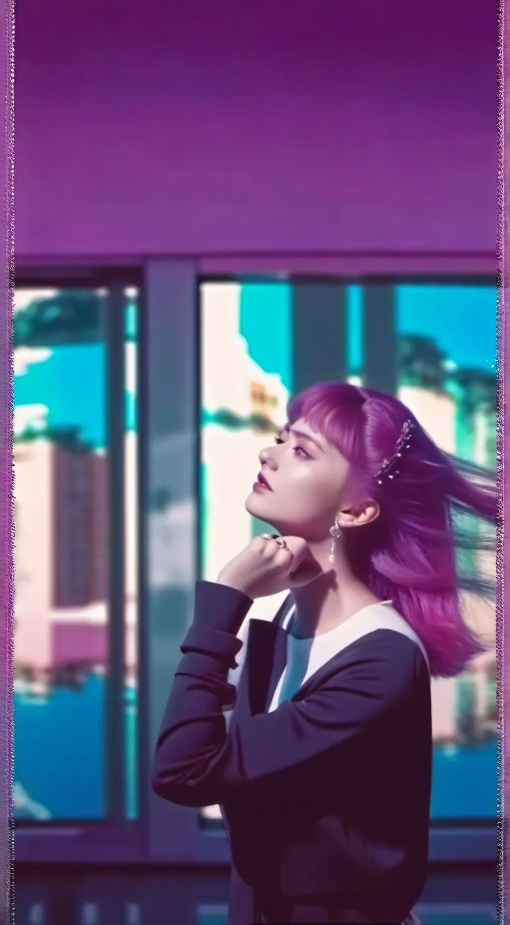 ai character: Thanos  background