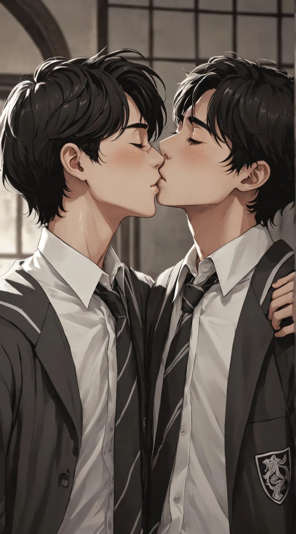 ai character: Harry potter  background