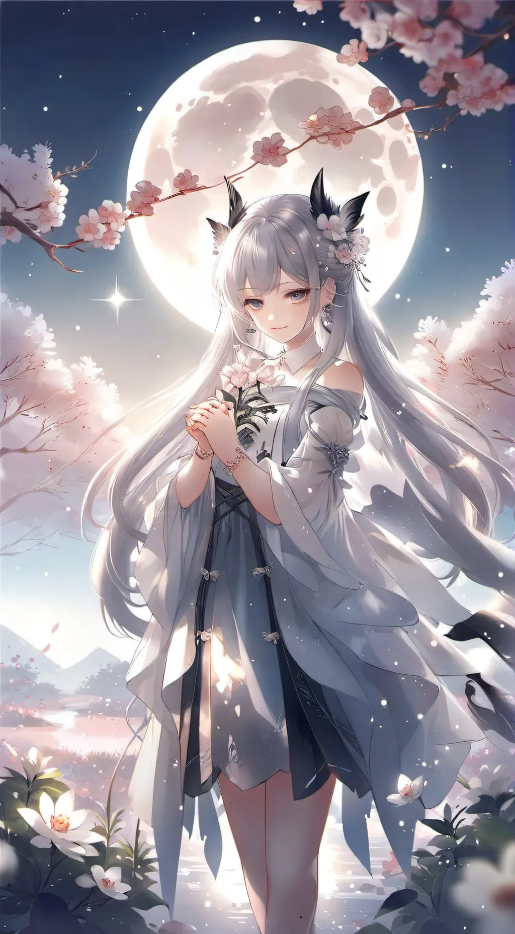 ai character: moon-chan background