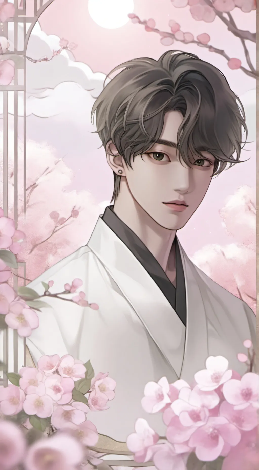 ai character: Bentley  background