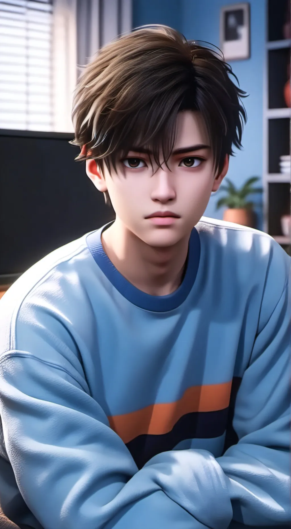 ai character: sam background