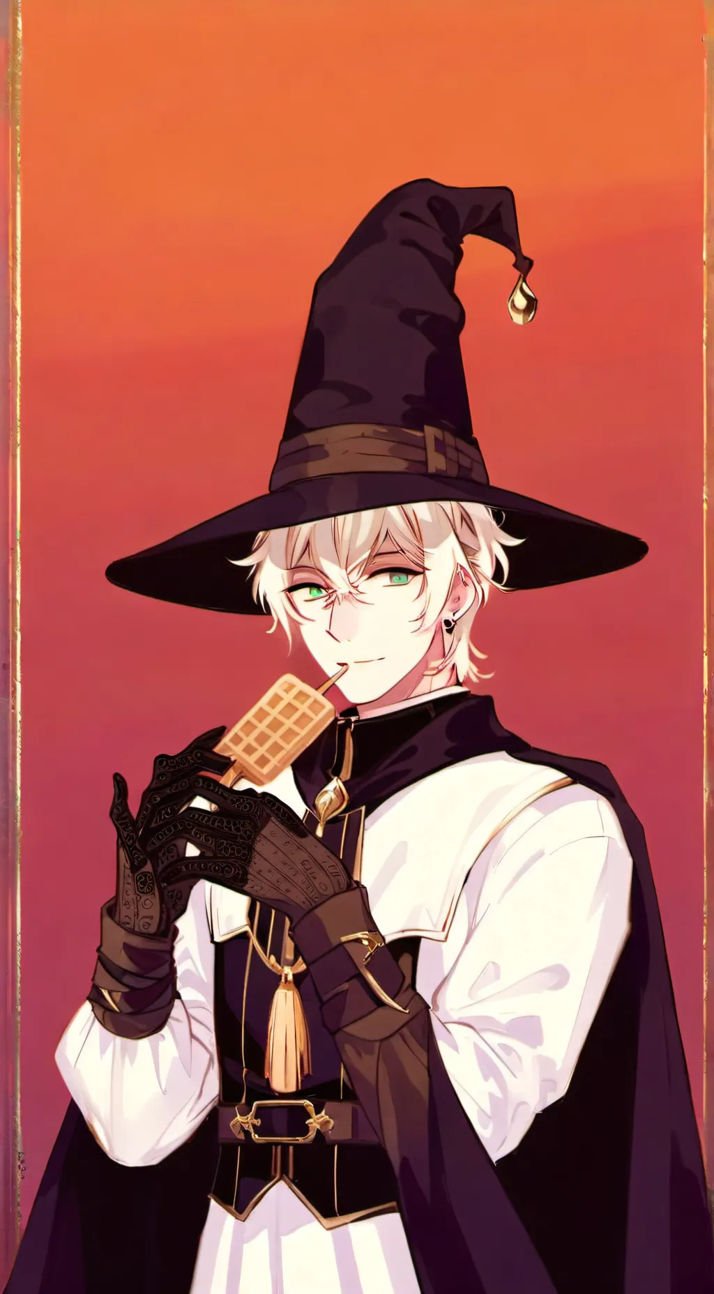 ai character: Purevanillacookie background