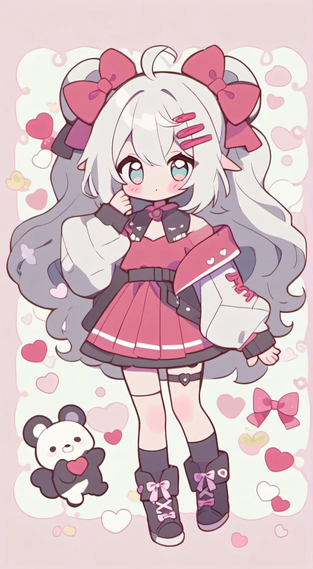 ai character: leah background