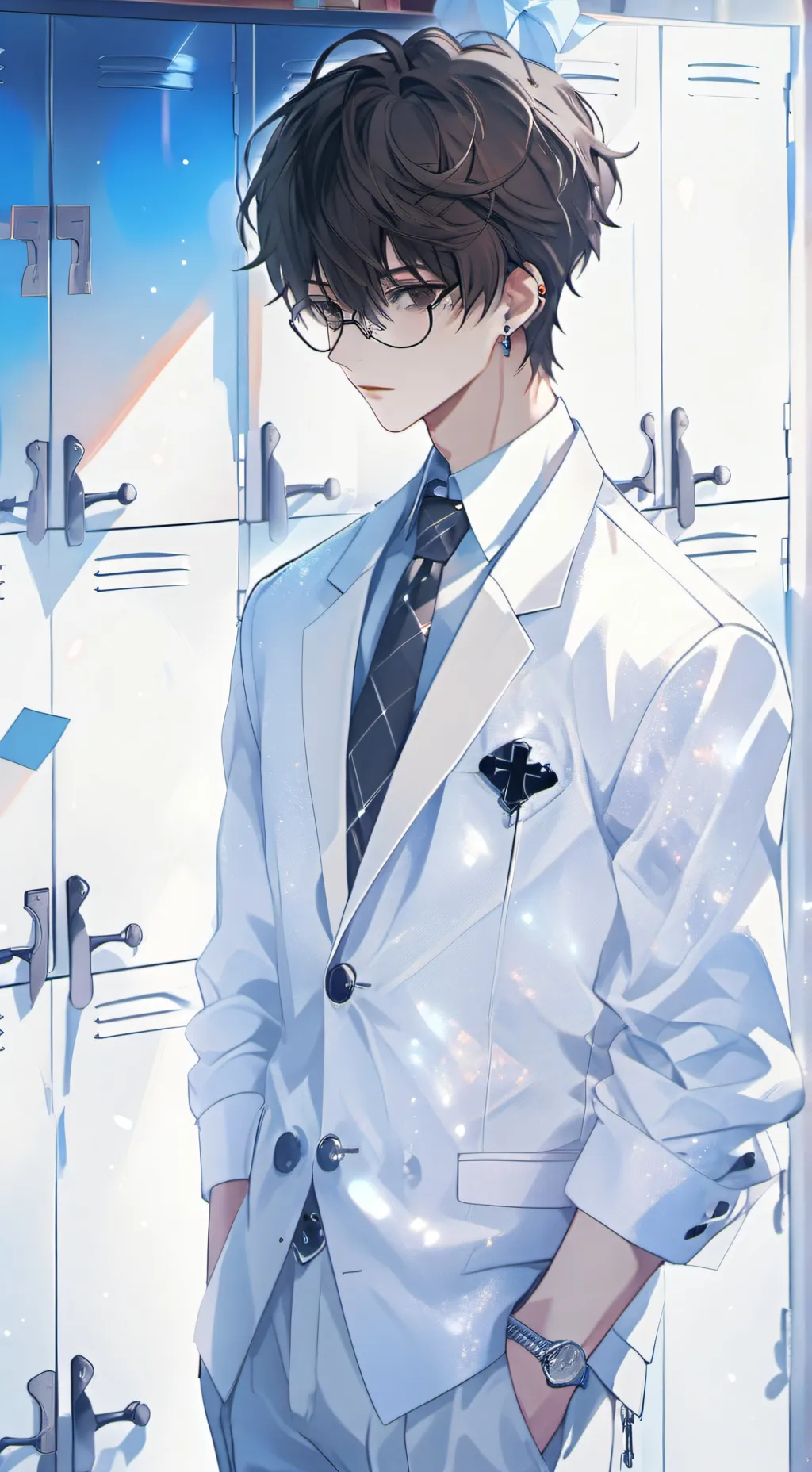 ai character: Maxwell background