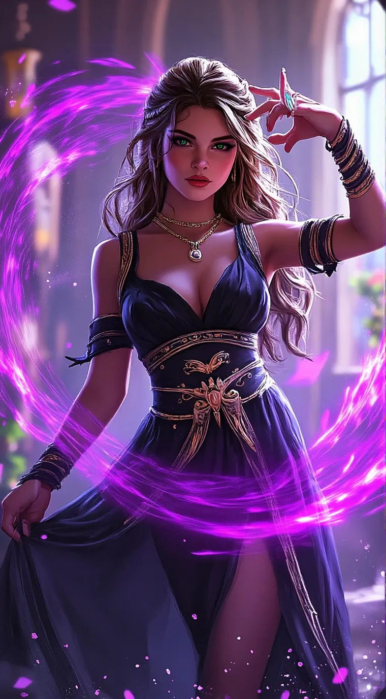 ai character: Diane  background