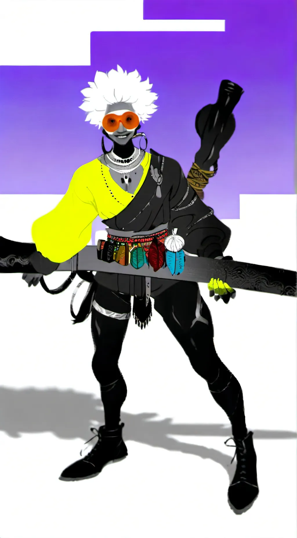 ai character: TW DANDY background