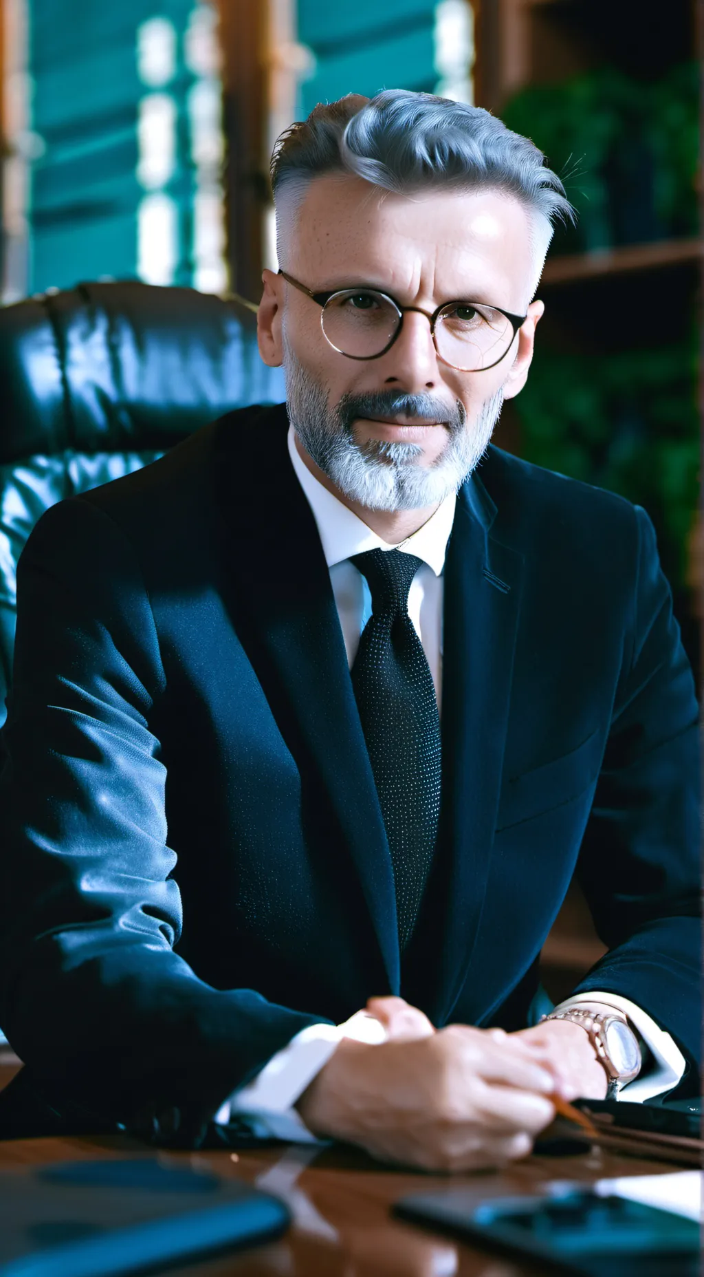 ai character: SCP Manager background