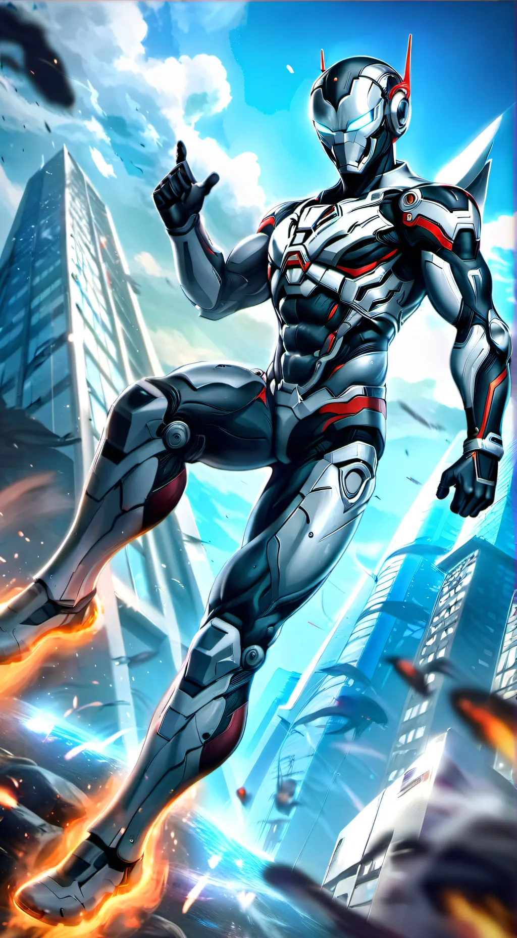 ai character: GUERRA DE MALVINAS background