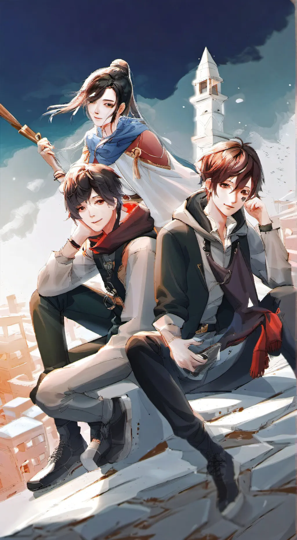 ai character: World of Justice background